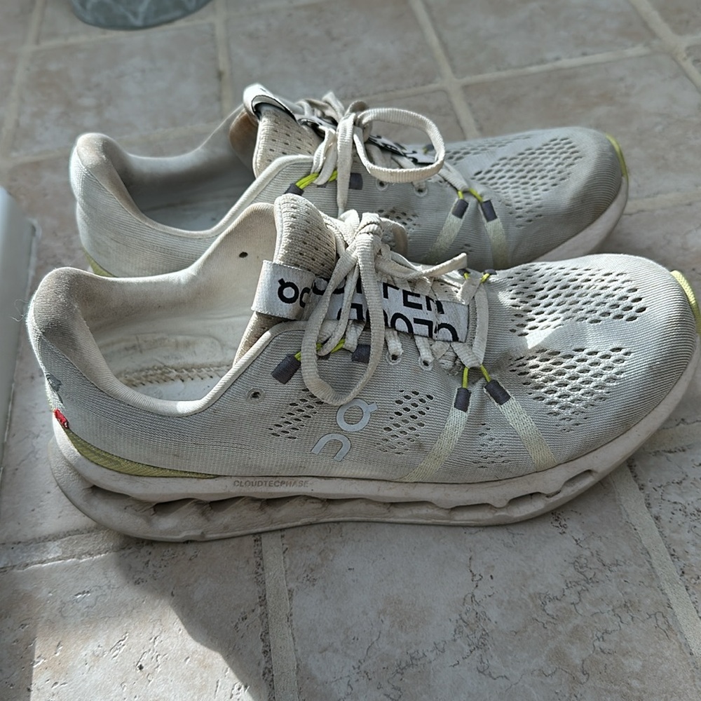 On Cloud running shoes